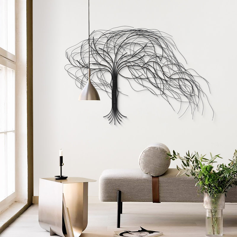 Wade Logan® Metal Windy Tree Wall Décor & Reviews | Wayfair